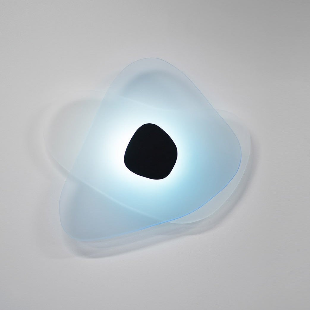 Richard Clarkson Studio Aurora Sconce Blue & Clear