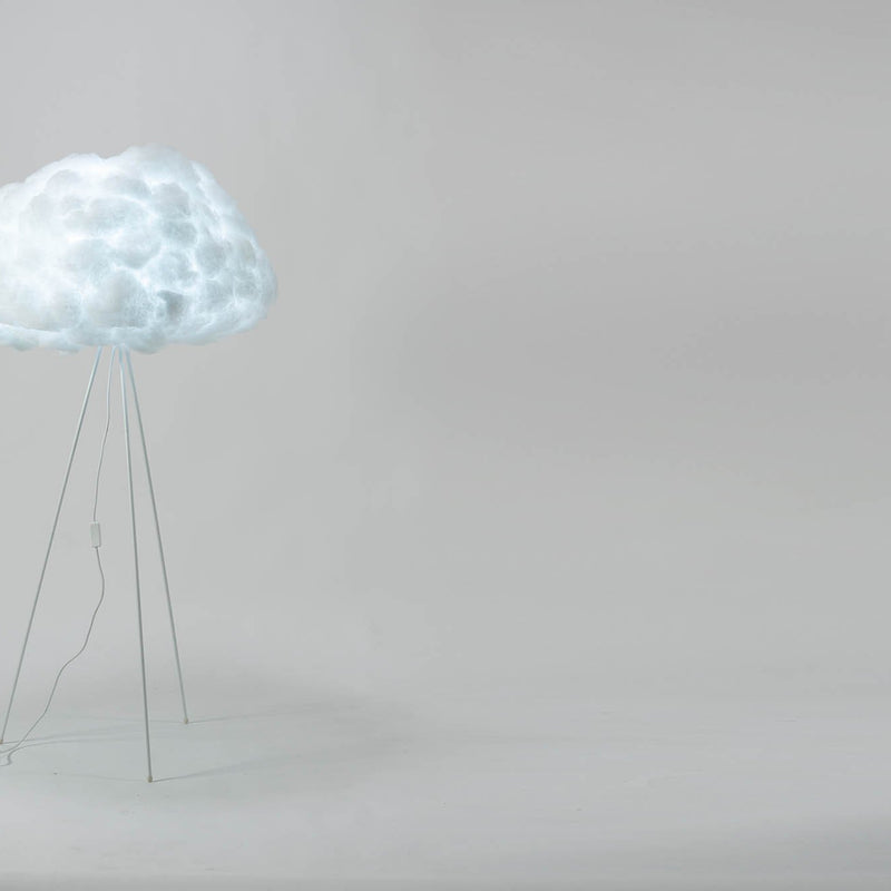 richard clarkson Lampshade Cloud - Floor Standing Large White