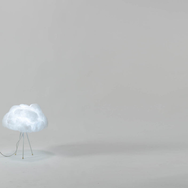 richard clarkson Lampshade Cloud - Tabletop Small White