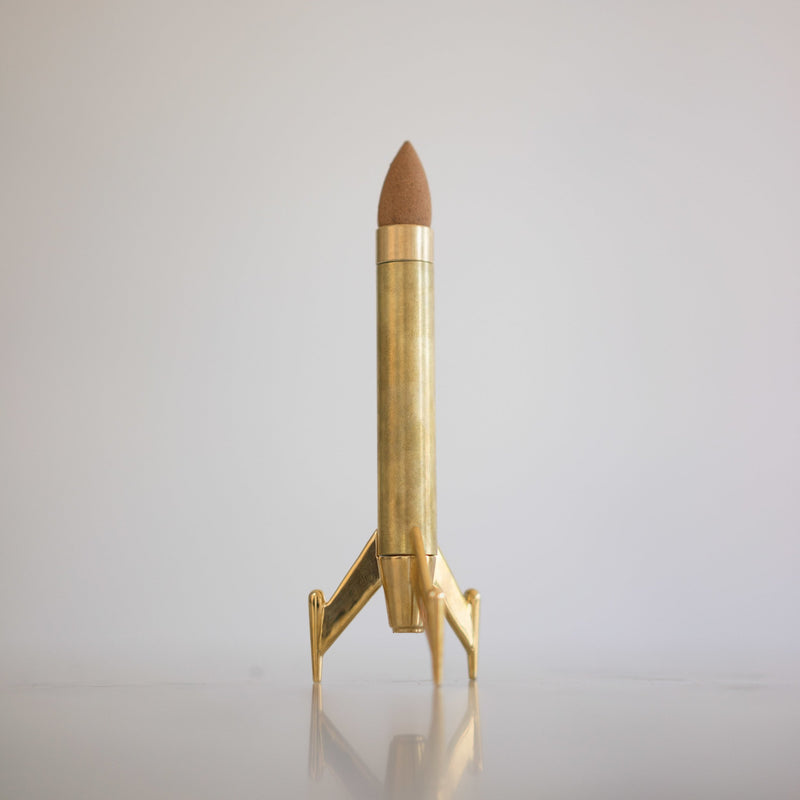richard clarkson Launch Brass Incense + Holder